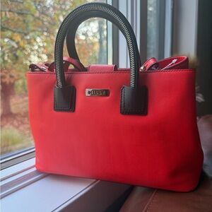 Milly Red Leather Handbag